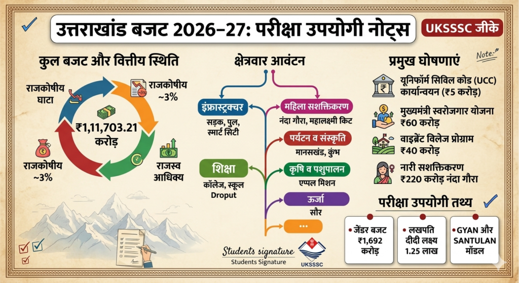 uttrakhand budget