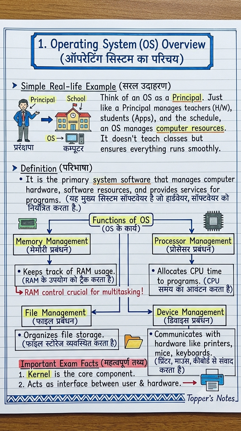 Concpet of Operating System